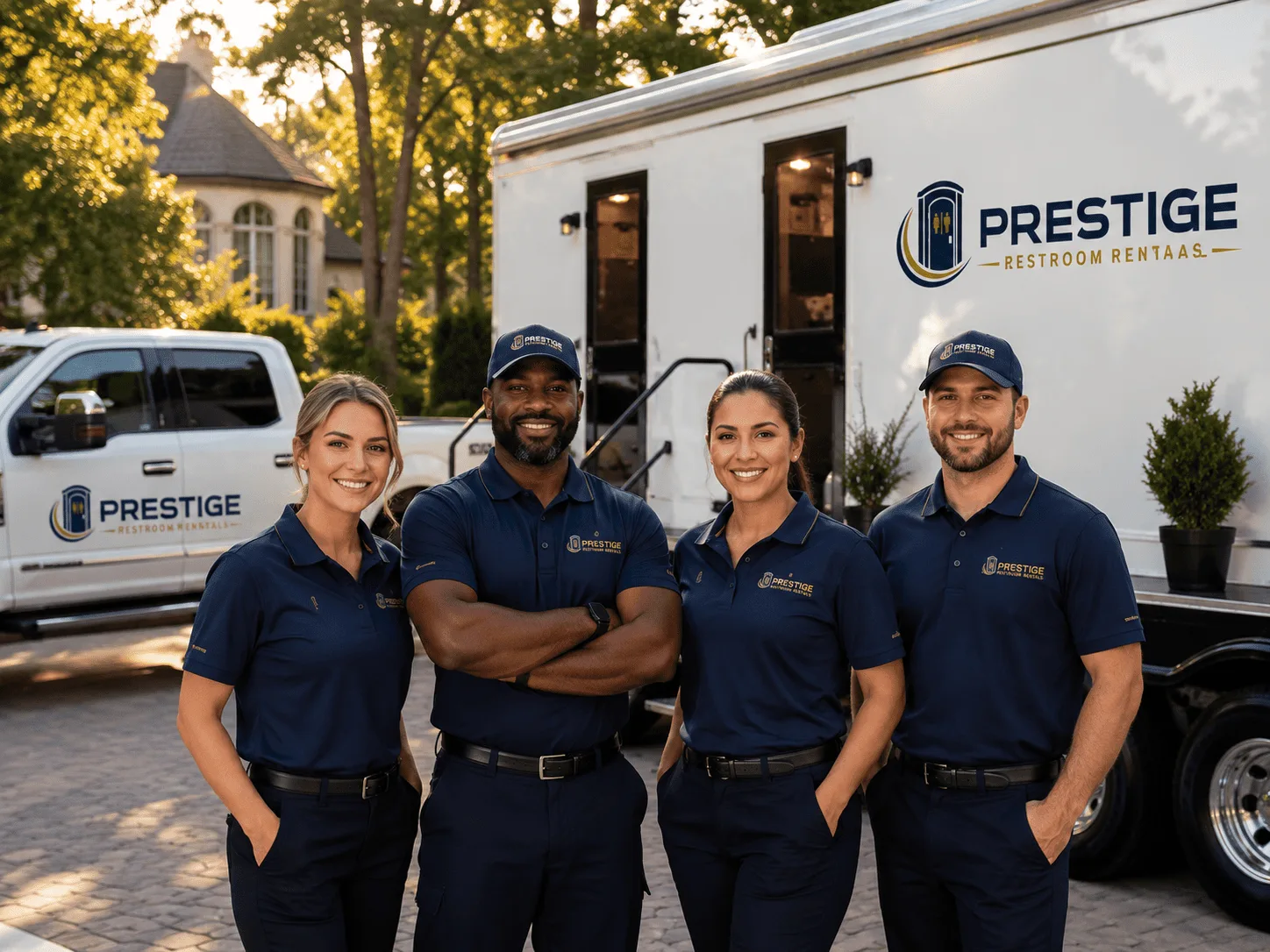 Trusted Luxury Portable Restrooms company in Ellery, IL